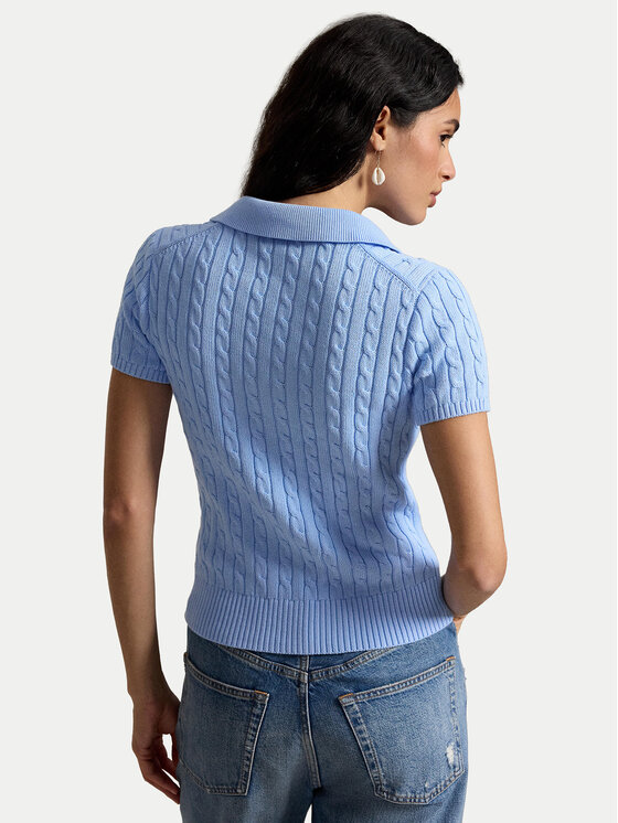 Polo Ralph Lauren Polo Ralph Lauren Kardigāns 211963486500 Gaiši zila Slim Fit