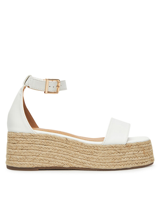Espadrille Wedges Deezee Espadrilles DeeZee Espadrilles Q020 Fehér