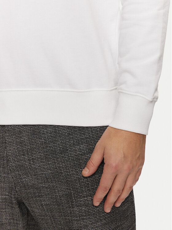 Tommy Hilfiger Tommy Hilfiger Суитшърт Essential MW0MW37237 Бял Regular Fit