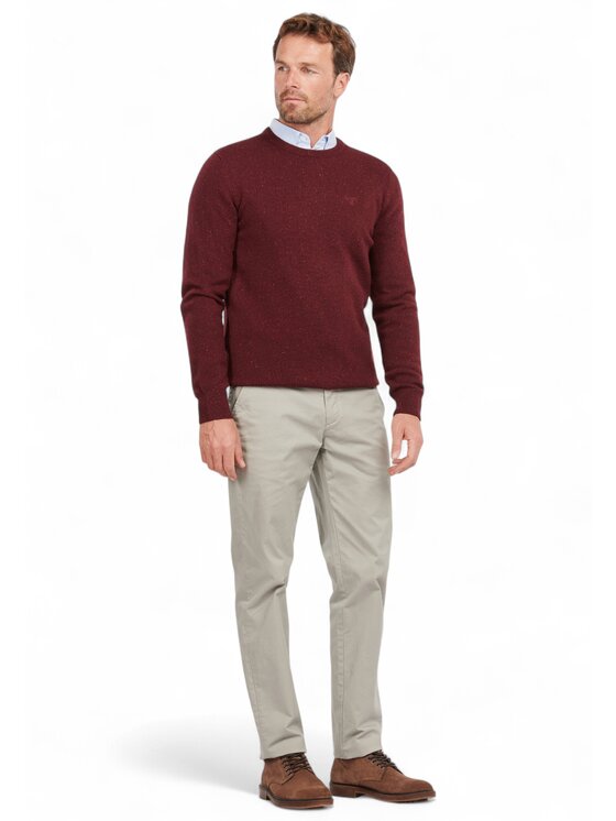Barbour Barbour Felpa q-dav-59539 Bordeaux Regular Fit