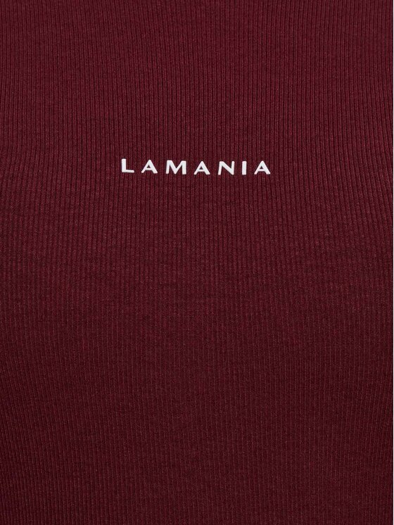 La Mania La Mania Každodenní šaty YOKO Bordó Basic Fit