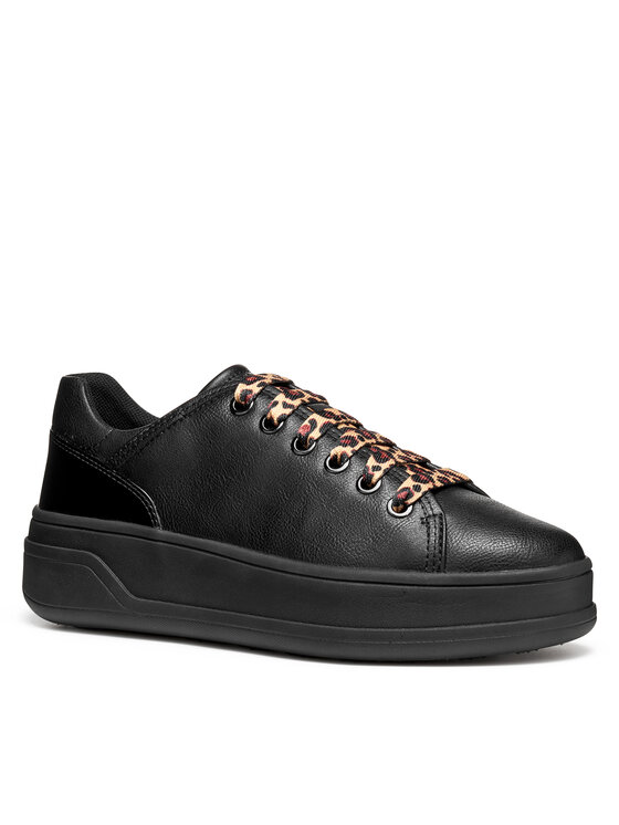 Geox Geox Laisvalaikio batai D Spherica Ecub-2 D56WVD 05402 C9999 Juoda