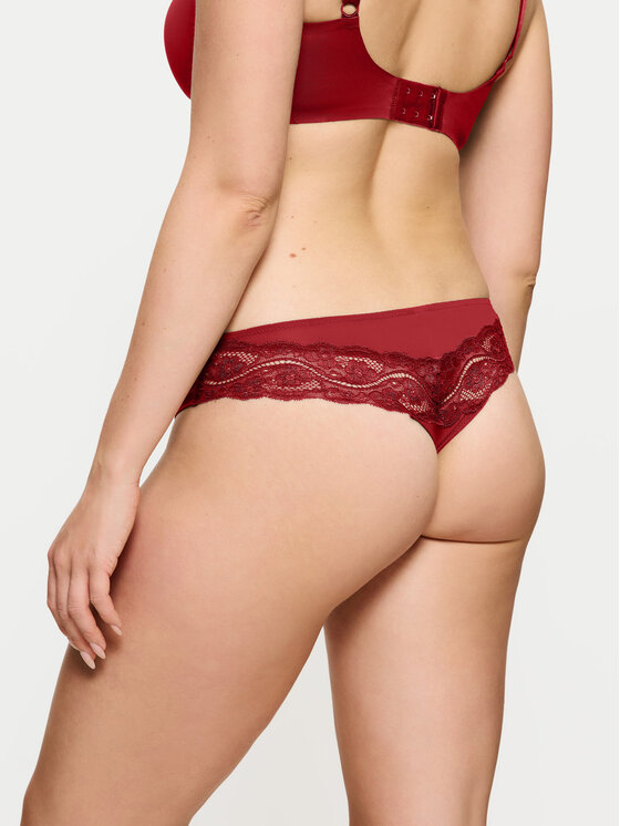 Triumph Triumph Бразильські труси Lovely Micro 10182554 Червоний