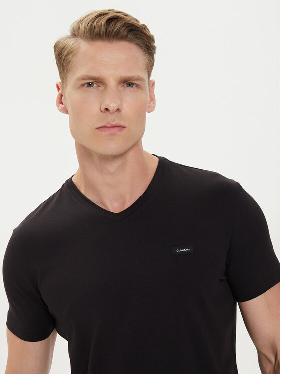 Calvin Klein Calvin Klein Majica K10K113492 Črna Regular Fit