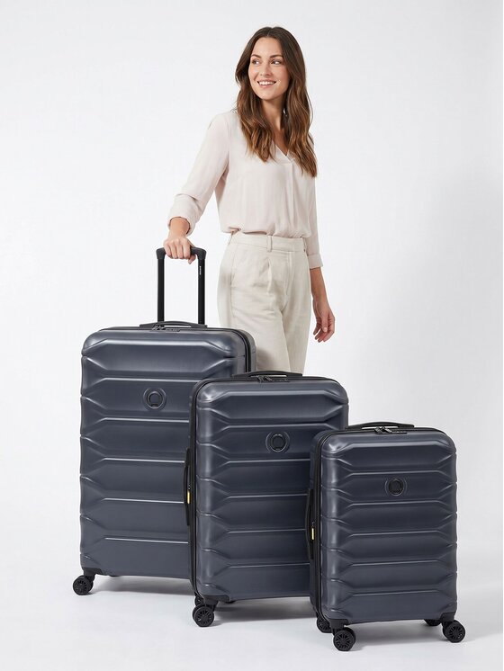 Delsey Paris Delsey Paris Komplet walizek 301416 Niebieski jasny