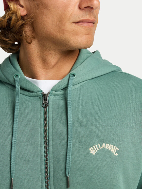 Billabong Billabong Džemperis ar kapuci EBYFT00148 Zaļš Regular Fit