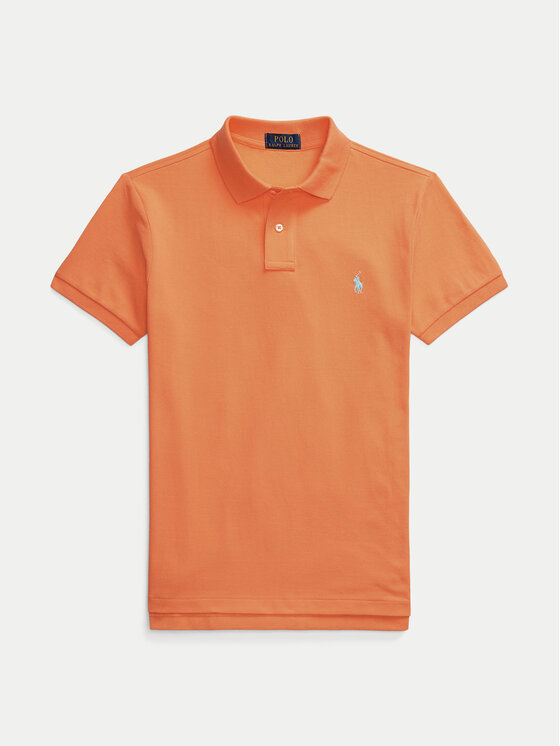 Polo Ralph Lauren Polo Ralph Lauren Polo 710536856448 Pomarańczowy Slim Fit