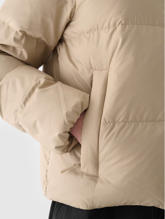 4F 4F Giubbotto piumino 4FWAW24TDJAF481-83S Marrone Regular Fit