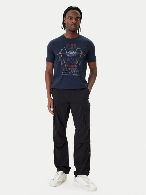 Aeronautica Militare Aeronautica Militare Póló 261TS2536UJ00641 Sötétkék Regular Fit