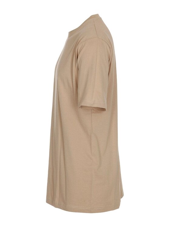 TeeShoppen TeeShoppen T-Shirt 'Oversized Collection' Beżowy Oversize