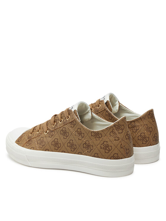 Guess Guess Trampki FMPISL PAC12 Beżowy