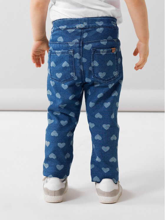 NAME IT NAME IT Legginsy 13218347 Niebieski Slim Fit