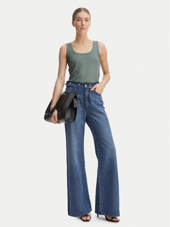 Marella Marella Top Orata 2613941015 Grün Slim Fit