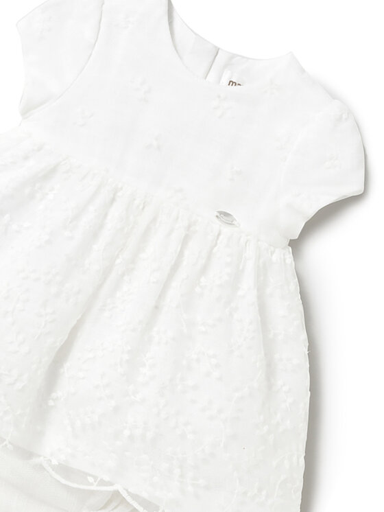 Mayoral Mayoral Vestito elegante 1862 Bianco Regular Fit