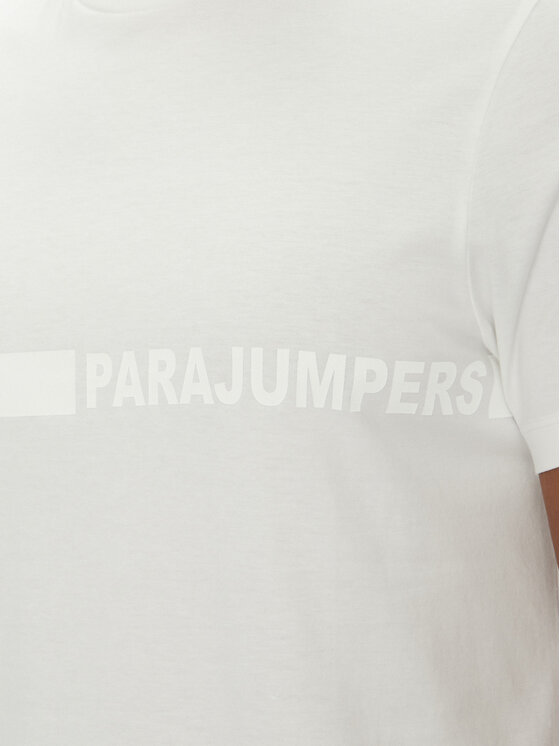 Parajumpers Parajumpers T-krekls Space 25SMPMTSXF05 Balts Regular Fit