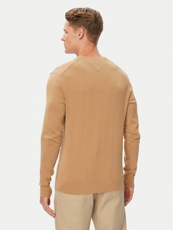 Tommy Hilfiger Tommy Hilfiger Πουλόβερ Pima MW0MW36519 Σκούρο μπλε Regular Fit