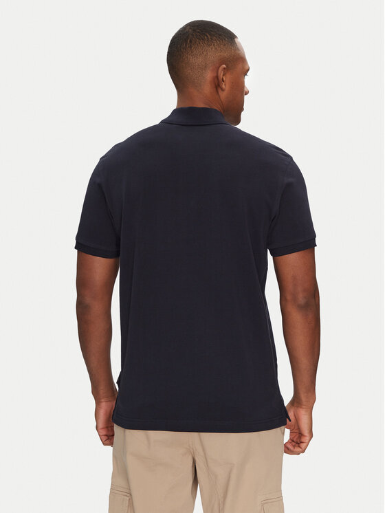 Napapijri Napapijri Tricou polo E-Clanis NP0A4ID31761 Bleumarin Regular Fit