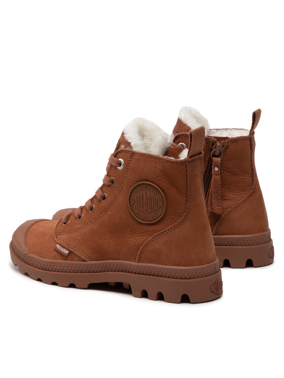 Palladium Palladium Pohodni čevlji Pampa Hi Zip Wl 95982-200-M Rjava
