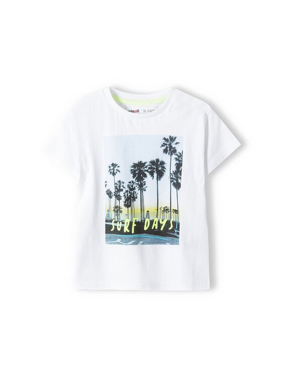 MINOTI MINOTI Komplet 3 t-shirtów 13tee 44 Biały Regular Fit