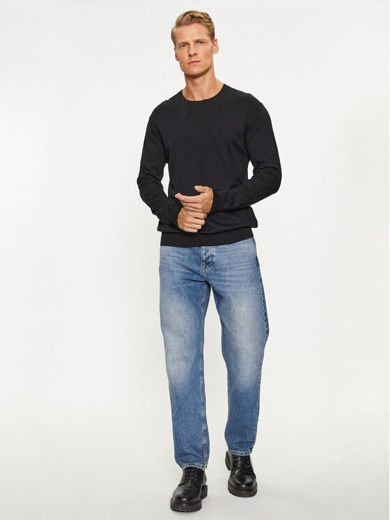 United Colors Of Benetton United Colors Of Benetton Pullover 10CVU1N60 Schwarz Regular Fit