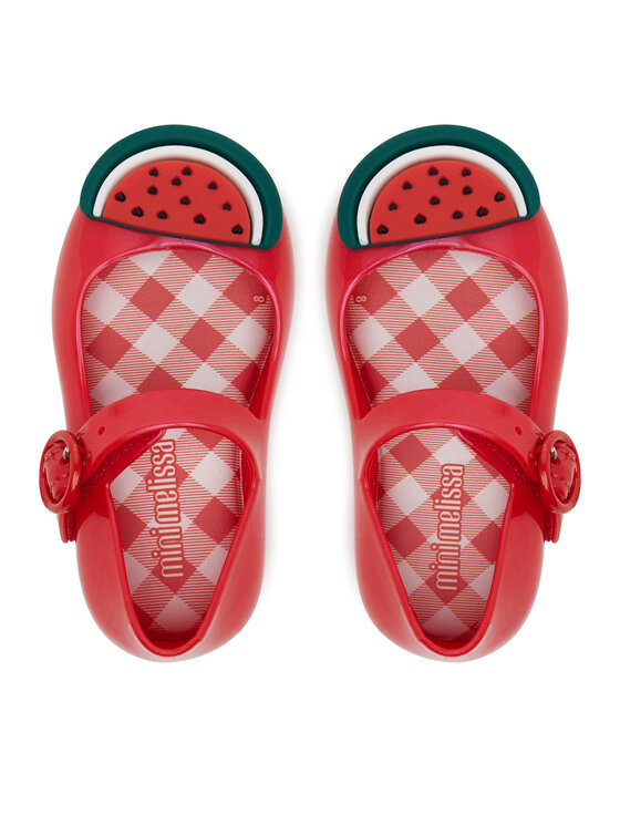 Melissa Melissa Baleriny Mini Melissa Sweet Love Picnic Bb 36009 Czerwony