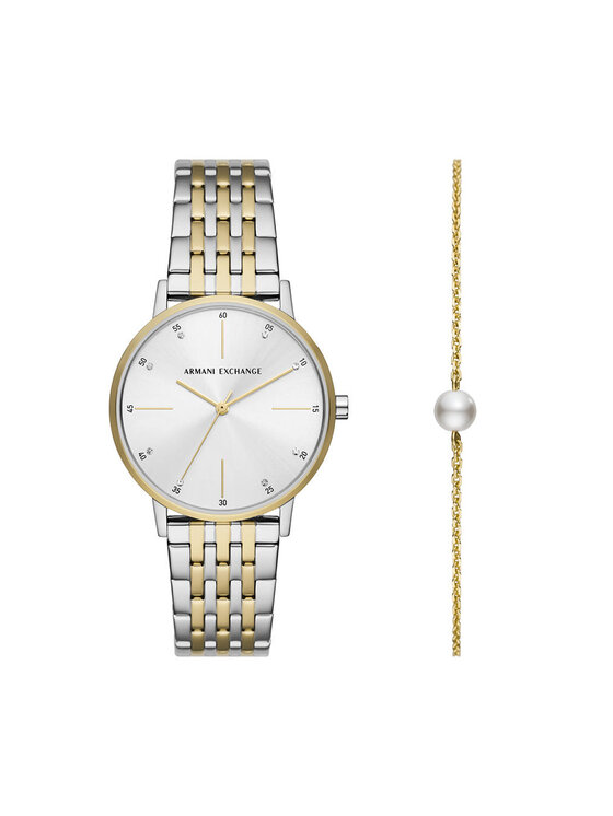 Armani Exchange Armani Exchange Ročna ura AX7156SET Srebrna