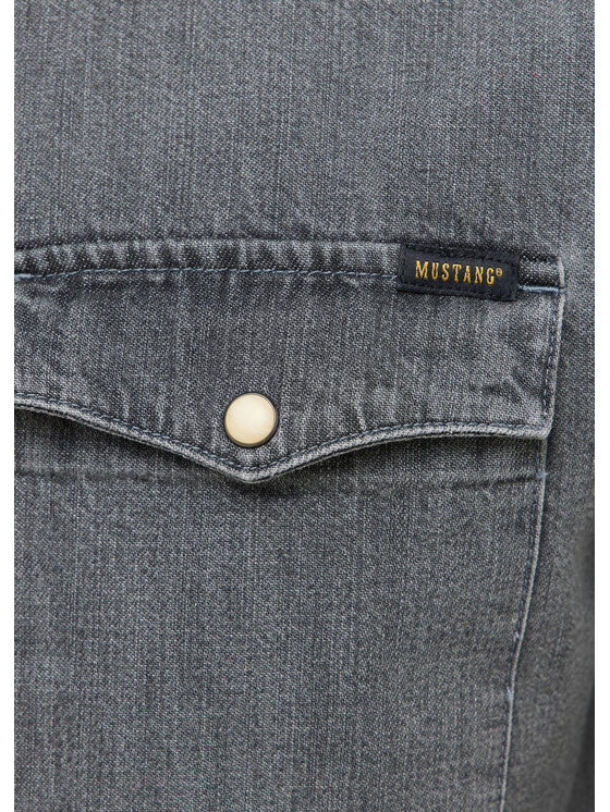 Mustang Mustang Camicia Style Duver Grigio Regular Fit