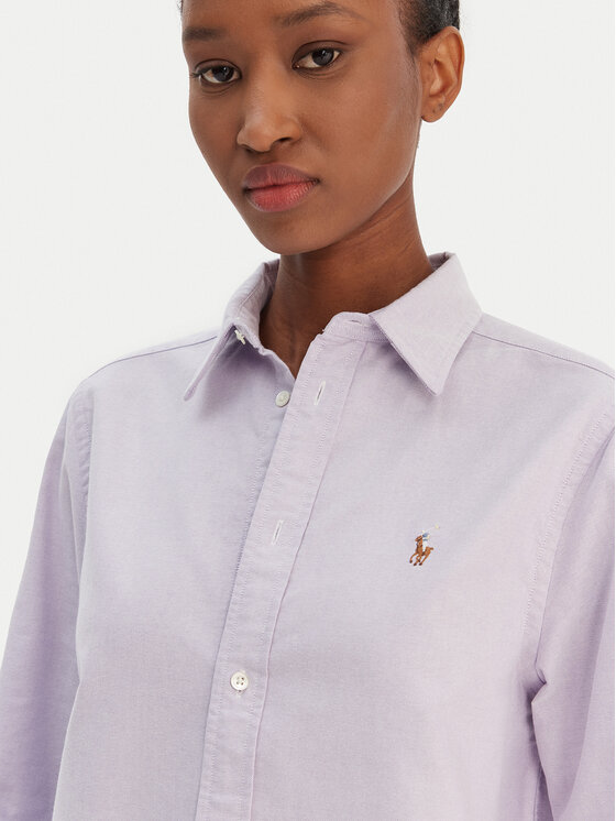 Polo Ralph Lauren Polo Ralph Lauren Košeľa 211970736506 Fialová Relaxed Fit