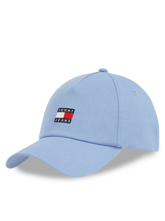 Tommy Jeans Tommy Jeans Шапка с козирка Tjm Heritage Core Cap AM0AM12933 Светлосин