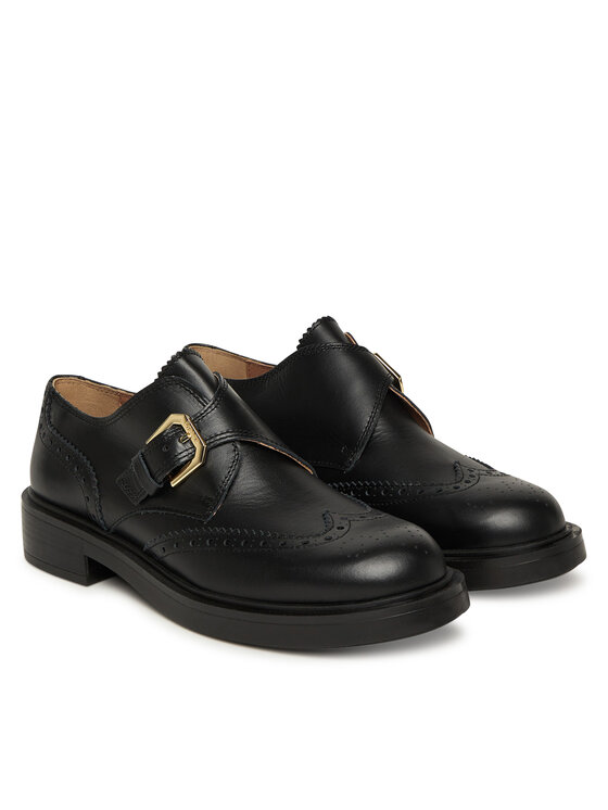 Pollini Pollini Oxfordy SA10263G0NTC0000 Czarny