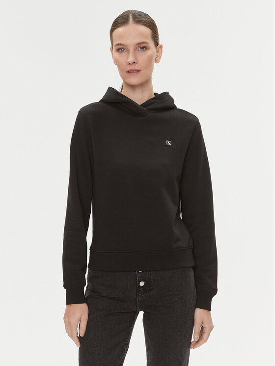 Calvin Klein Jeans Calvin Klein Jeans Μπλούζα Embro Badge J20J223227 Μαύρο Regular Fit