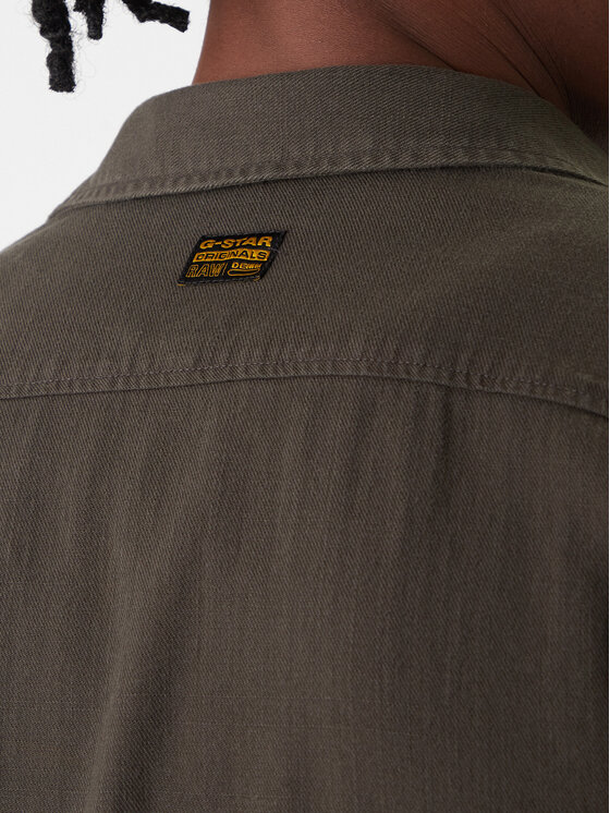 G-Star Raw G-Star Raw Koszula Marine D24963-D454 Szary Slim Fit