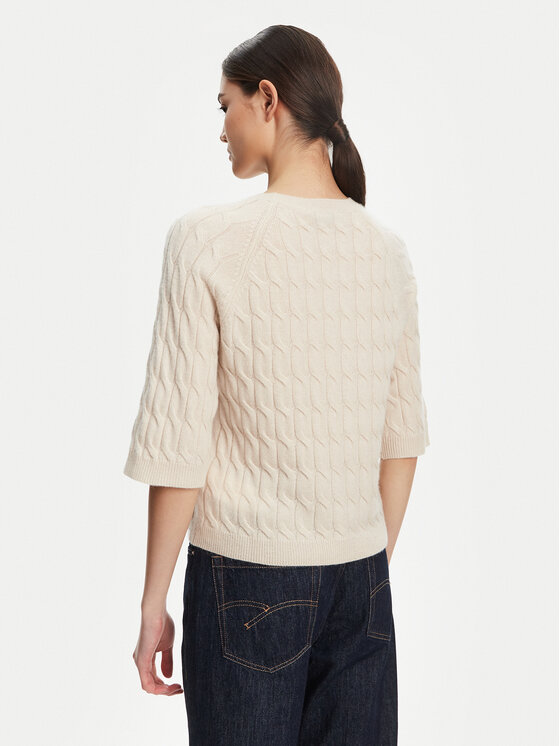 Marella Marella Pulover Franz 2523366084 Bej Regular Fit