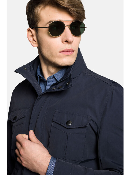 Lancerto Lancerto Kurtka przejściowa Detroit KU131123000009 Granatowy Regular Fit