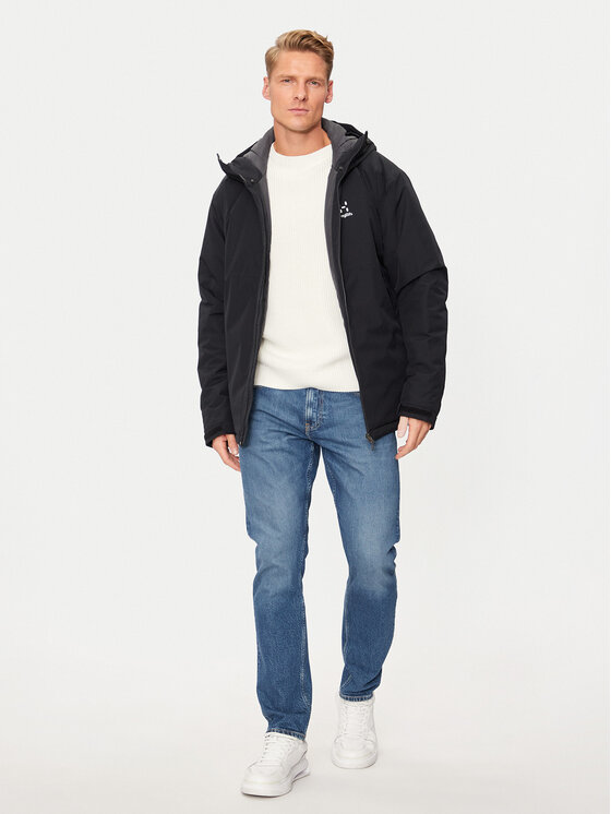 Haglöfs Haglöfs Outdoorová bunda Husk 607846 Čierna Standard Fit