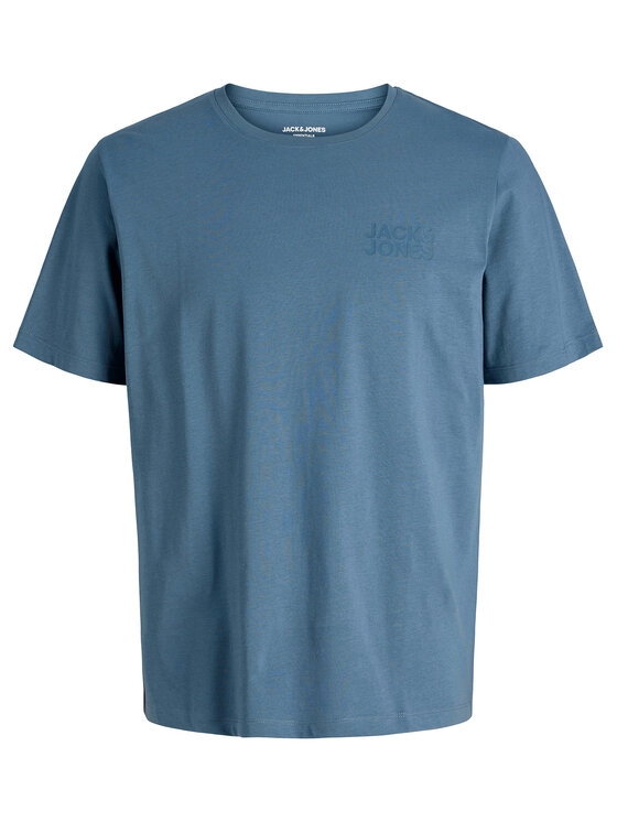 Jack & Jones Jack & Jones T-Shirt Corp 12151955 Blau Regular Fit