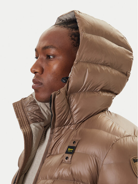 Blauer Blauer Преходно яке 25WBLUC02079 Бежов Regular Fit