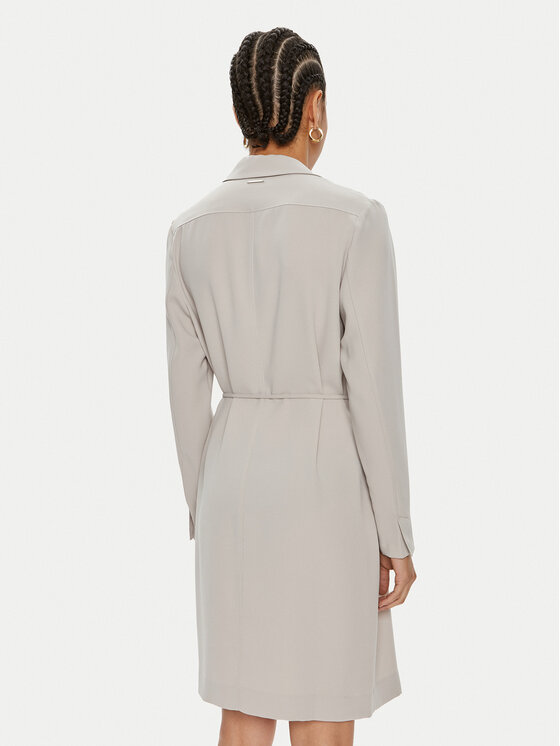 Calvin Klein Calvin Klein Vsakodnevna obleka K20K207152 Bež Regular Fit