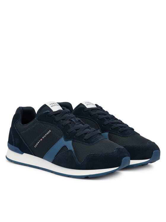 Tommy Hilfiger Tommy Hilfiger Sneakers Runner Icon Mix FM0FM05679 Bleumarin