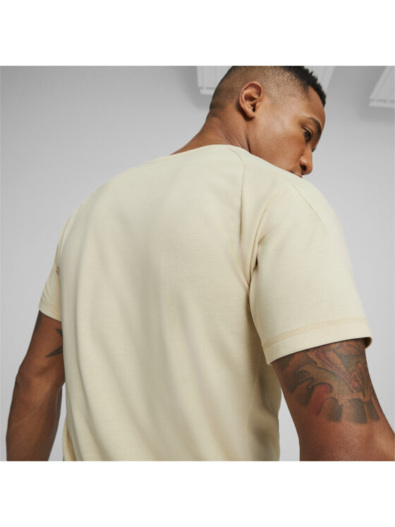 Puma Puma T-Shirt 673311 Beżowy Regular Fit