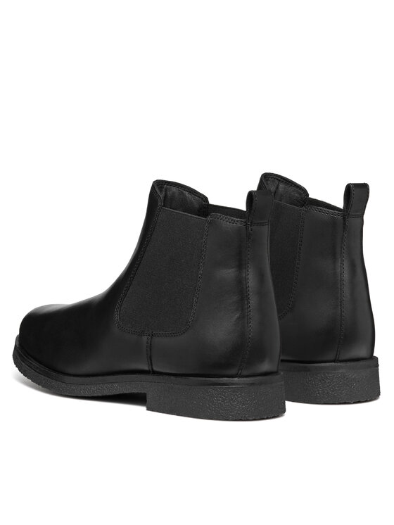 Geox Geox Chelsea cipele Uomo Claudio U2658A 00043 C9999 Crna