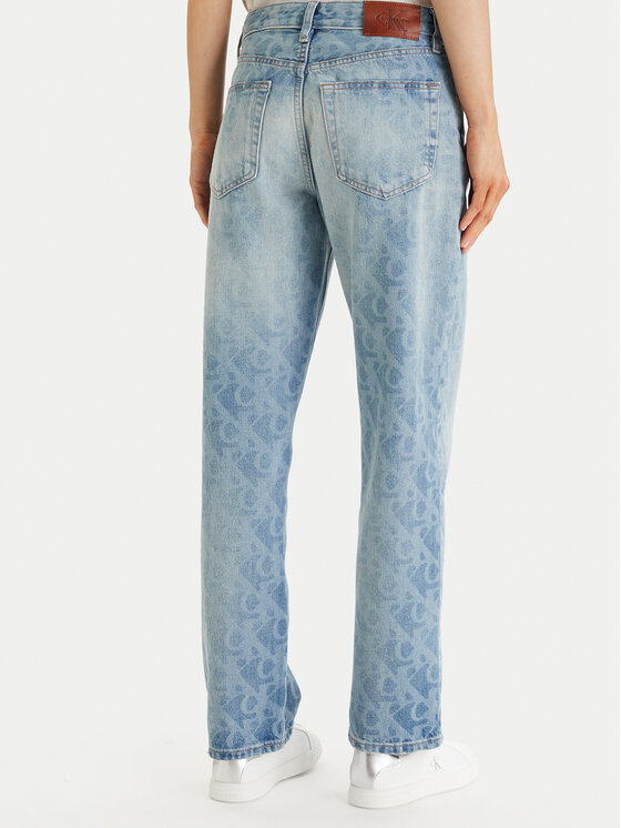 Calvin Klein Jeans Calvin Klein Jeans Jeansy LV047F678G Modrá Straight Fit