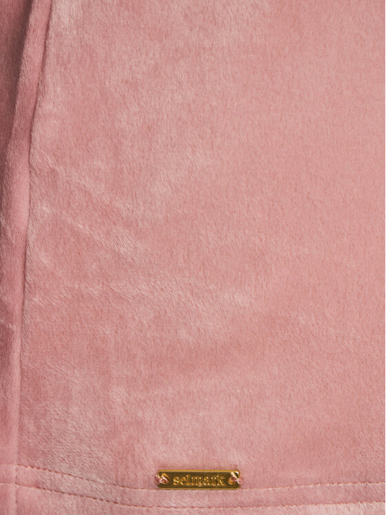 Selmark Selmark Pijama Polar Soft P6273 Roz Regular Fit