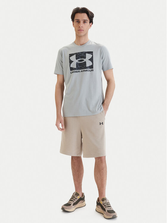Under Armour Under Armour Sportovní kraťasy UA Rival Lightweight 6009345 Béžová Regular Fit