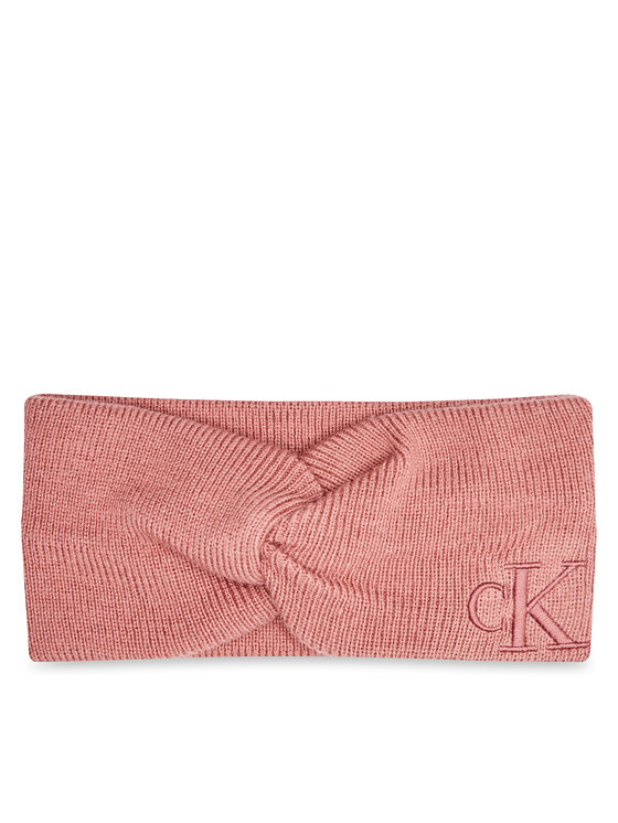 Calvin Klein Auduma matu lente Monogram Embro K60K612658 Rozā