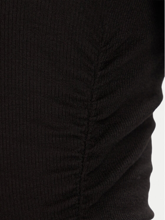 Tommy Jeans Tommy Jeans Blúzka DW0DW21568 Čierna Slim Fit