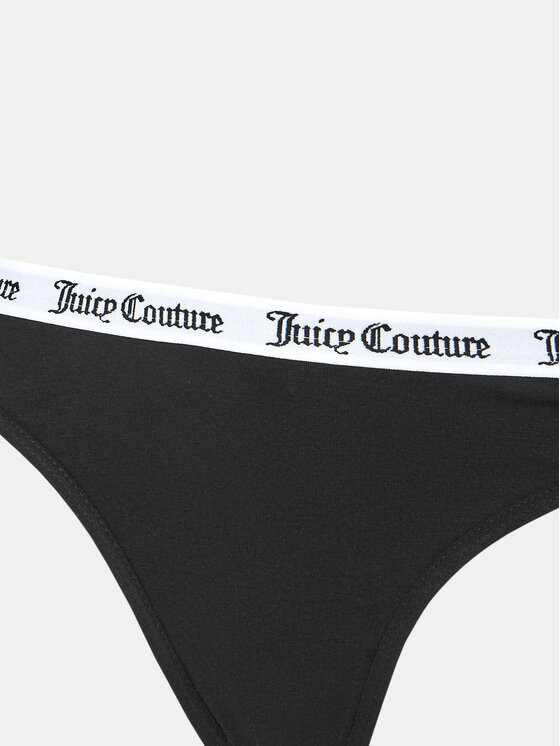 Juicy Couture Juicy Couture Комплект стрінгів Diana JCLTH224571 Чорний