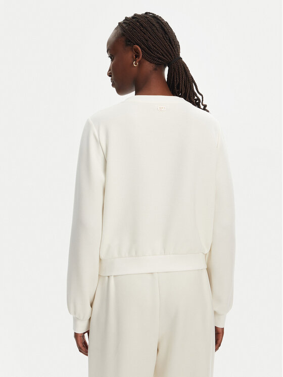 Liu Jo Sport Liu Jo Sport Felpa TA5226 J4869 Écru Regular Fit