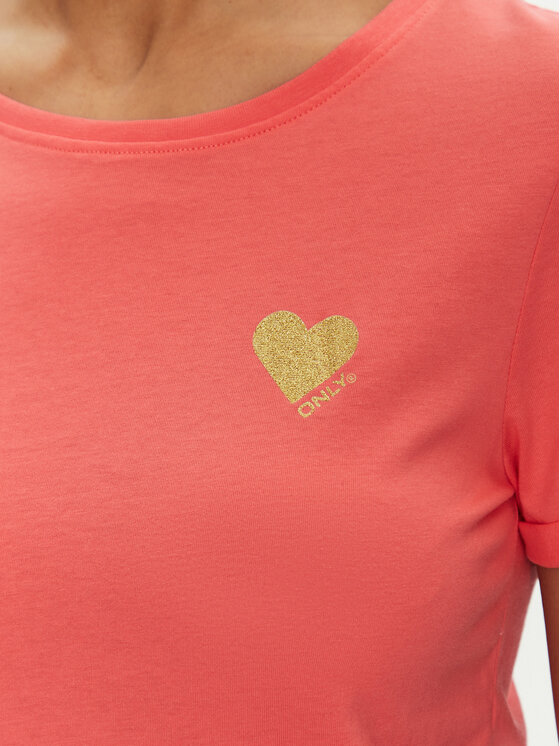 ONLY ONLY Tricou Kita 15244714 Roz Regular Fit