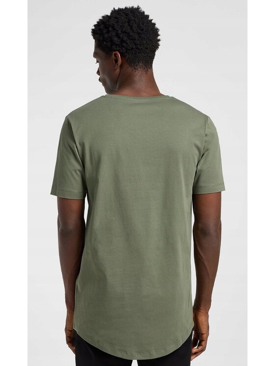 Lee Lee T-shirt Shaped Tee Verde Regular Fit